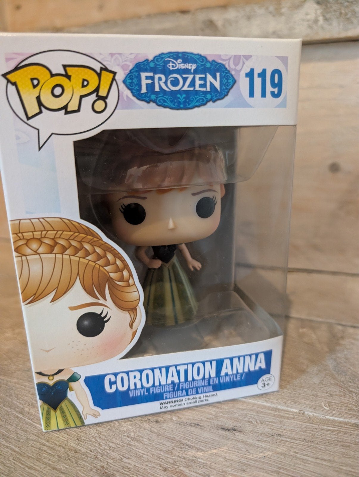 Funko Pop! Disney Frozen Coronation Anna #119, Ophalen of Verzenden, Zo goed als nieuw