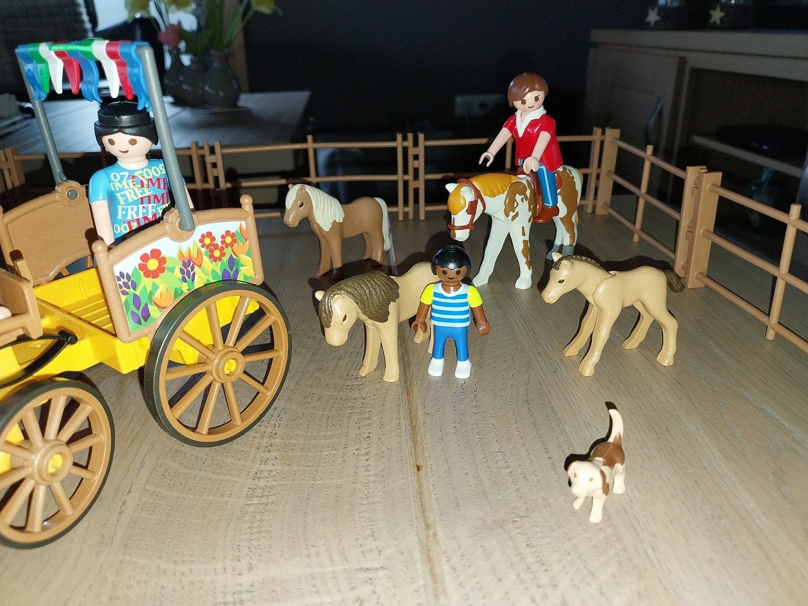 Playmobil Paardenkoets met extra's, Ophalen of Verzenden, Zo goed als nieuw, Jongen of Meisje