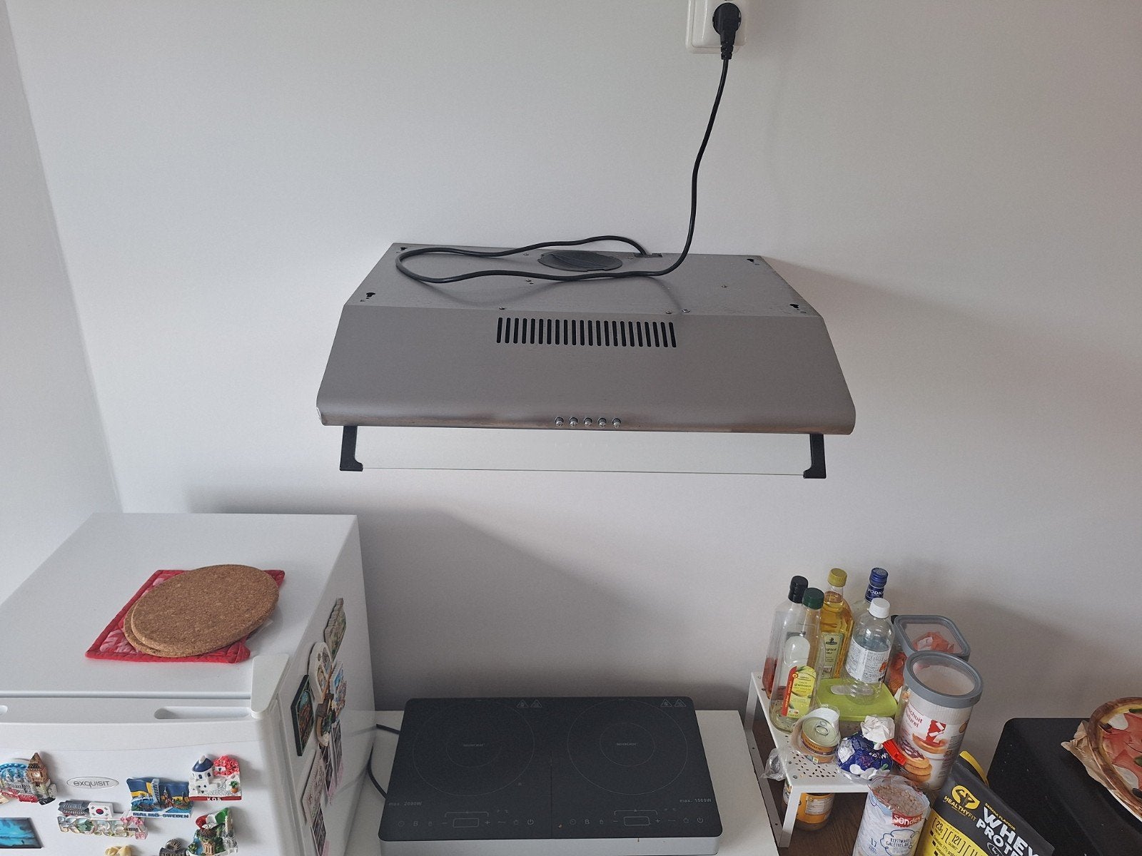 Afzuigkap (recirculatie), Ophalen, 25 tot 50 cm, 50 tot 100 cm, Minder dan 100 cm
