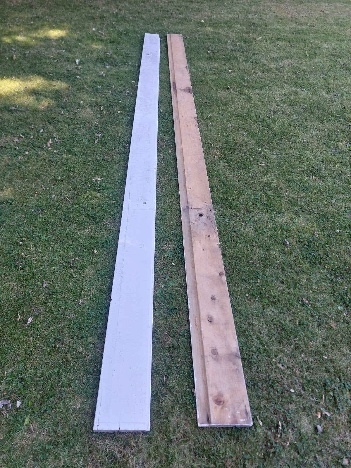 20 m2 dakbeschot, Ophalen, 250 cm of meer, Planken