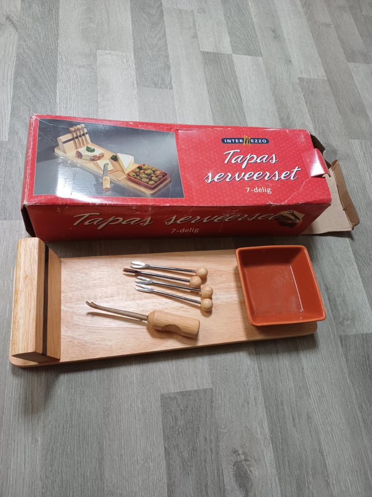 Tapasplank, Ophalen, Nieuw