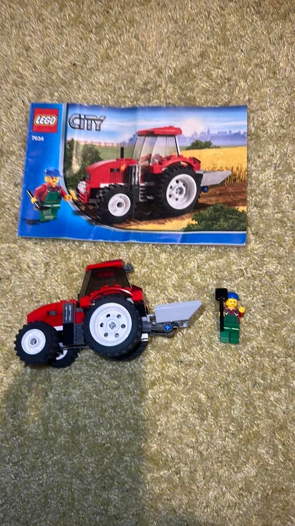 Lego tractor 7634, Ophalen of Verzenden, Gebruikt