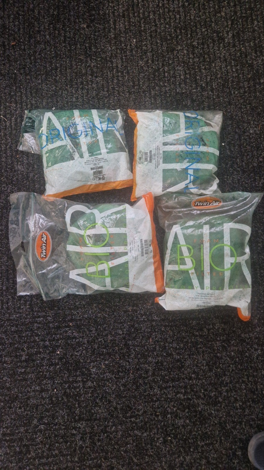 Luchtfilters KTM EXC 250/350/500, Ophalen of Verzenden