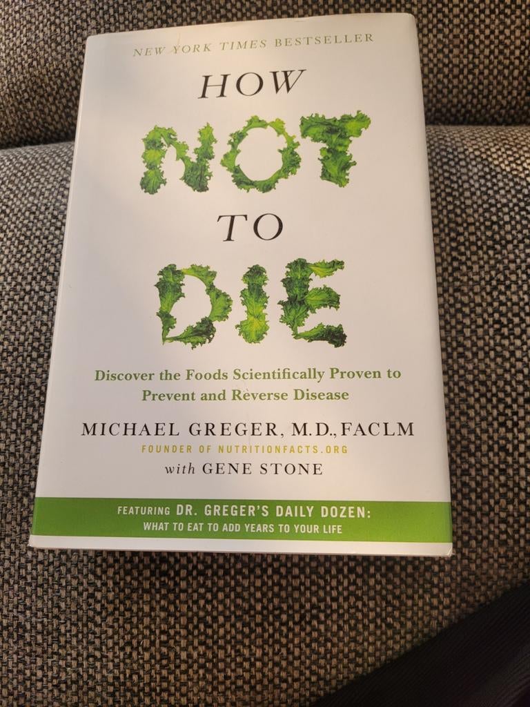 How Not to Die - Michael Greger (Engels), Boeken, Ophalen of Verzenden, Zo goed als nieuw, Gezondheid en Conditie, Michael Greger