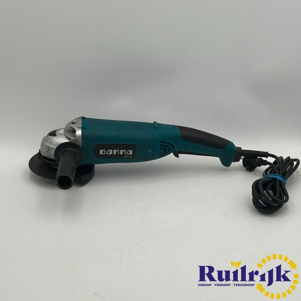 GAMMA Haakse slijper HS-125 - Met garantie, Gamma, Zo goed als nieuw, Support@gamma.com, Gamma Bouwmarkt, Burgemeester Van Heusdenweg 16, 
2723 RG Zoetermeer                                                                                                            Netherlands