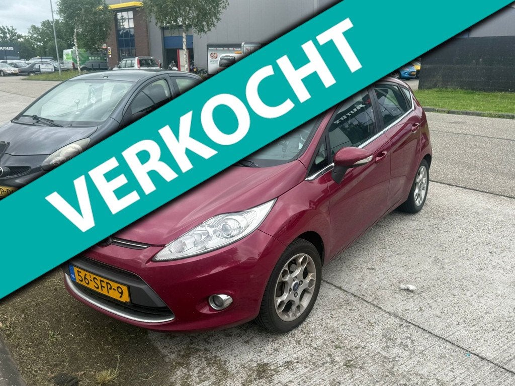 Ford Fiesta 1.25 Titanium airco LM 4-deurs *apk 04-2027*, Auto's, Ford, Bedrijf, Te koop, Fiësta, ABS, Airbags, Airconditioning