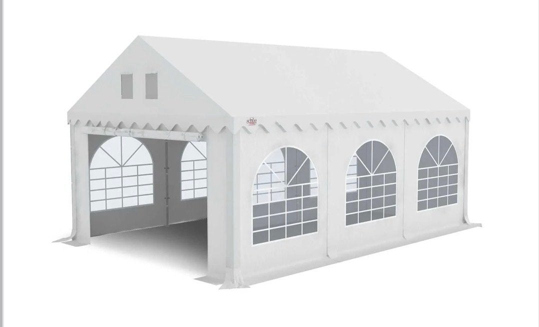 Partytent 6x4 meter te huur - Eenvoudig op te zetten, Ophalen of Verzenden, Gebruikt