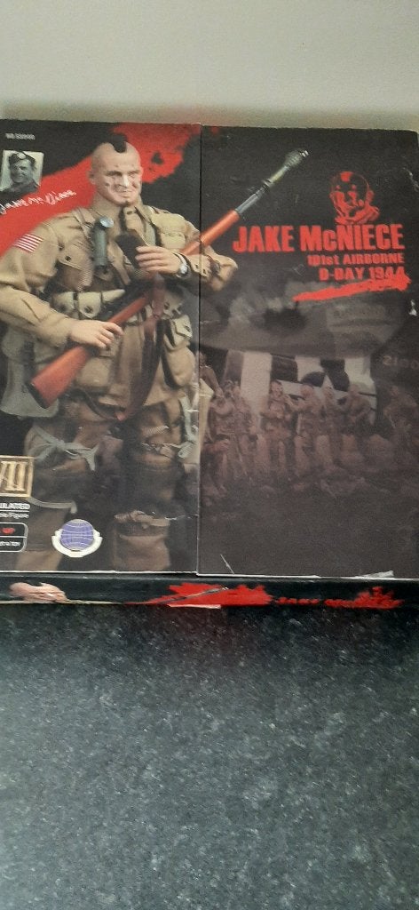 Jake McNiece paratrooper., Verzamelen, Militaria | Tweede Wereldoorlog, Ophalen of Verzenden, Luchtmacht, Amerika, Miniatuur of Beeldje