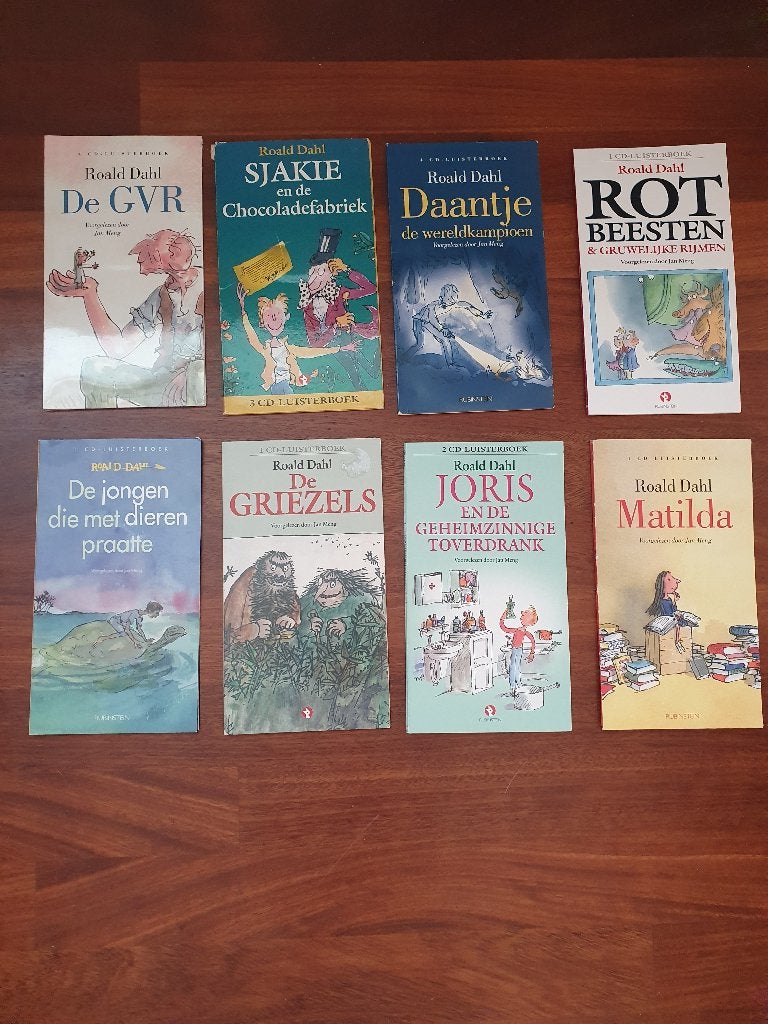 490 /   Luisterboeken Roald Dahl  , Boeken, Ophalen of Verzenden
