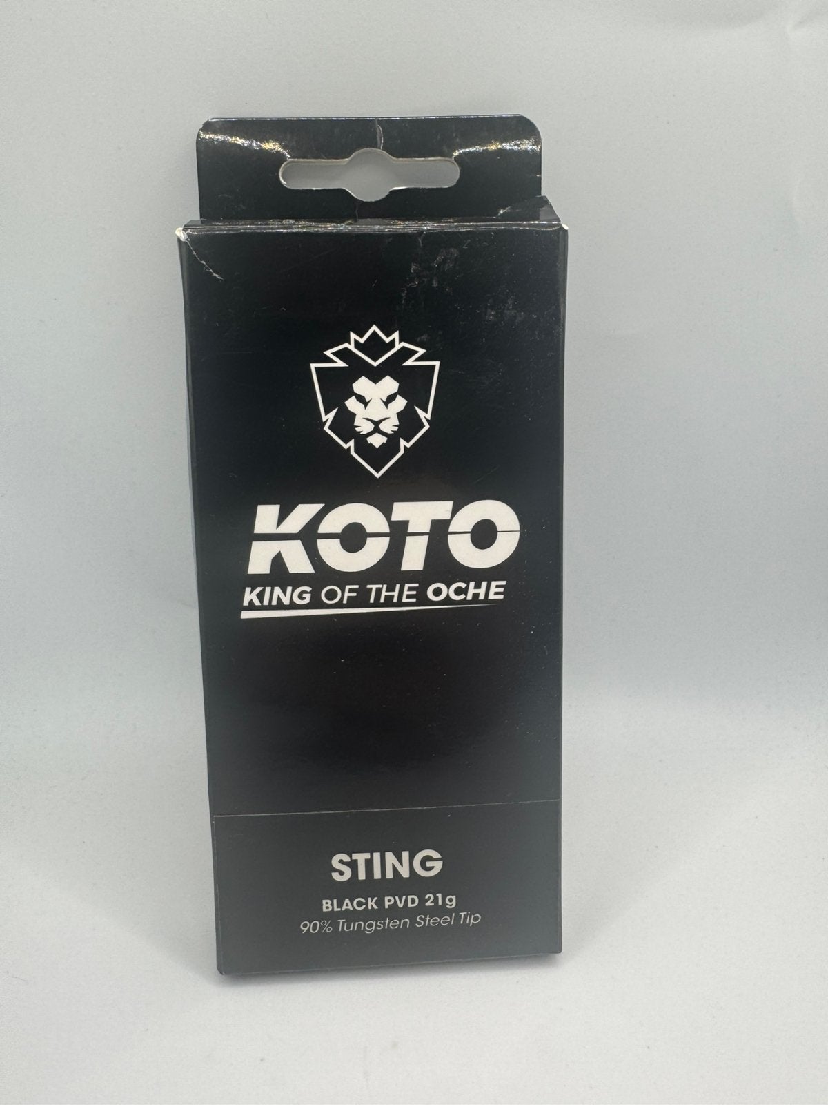 Koto Ting Black Straight 21 Gram Dartpijlen, Sport en Fitness, Ophalen of Verzenden, Zo goed als nieuw, Nvt, Pijlen