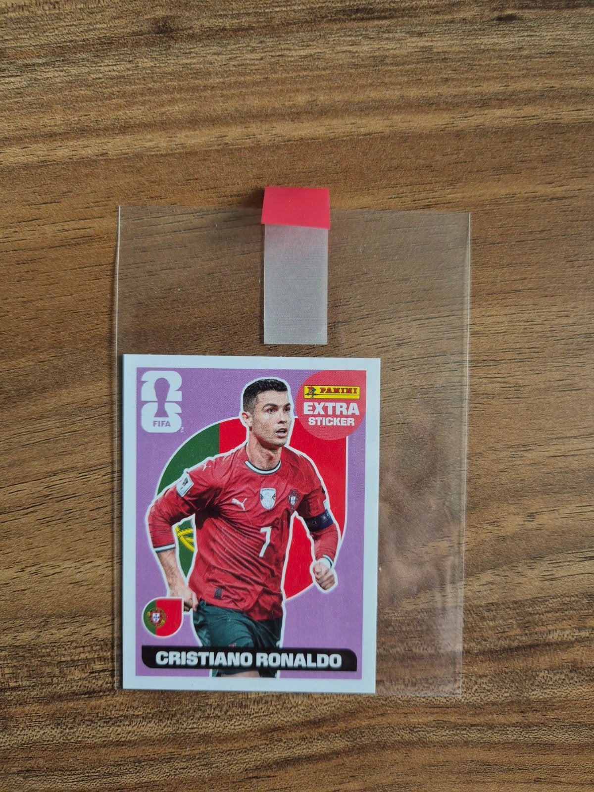 Panini WK 2026 Extra Sticker - Cristiano Ronaldo (Paars), Ophalen of Verzenden