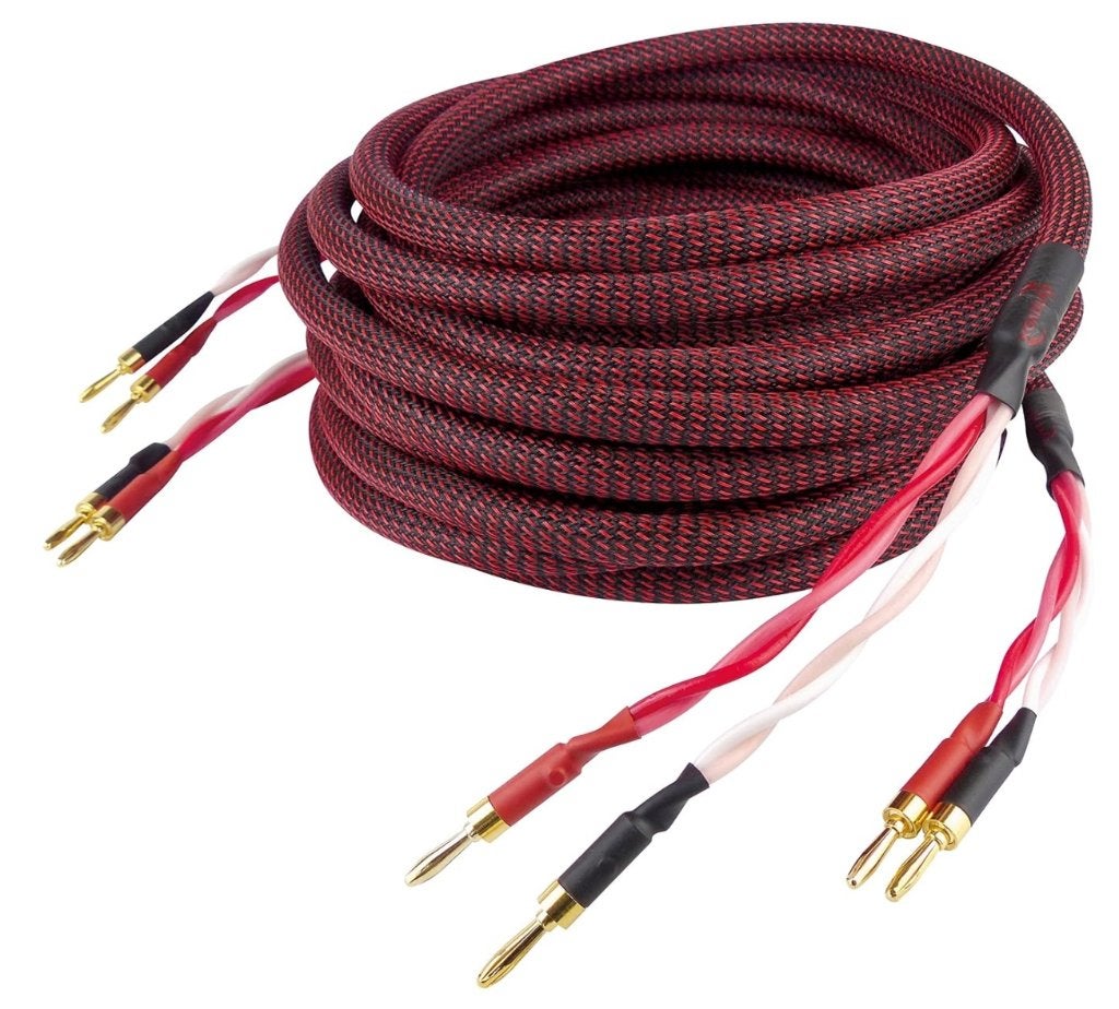 Dynavox 207299 Perfect Sound luidsprekerkabel, 2 x 5 meter, Ophalen of Verzenden, Gebruikt, 2 tot 5 meter, Luidsprekerkabel