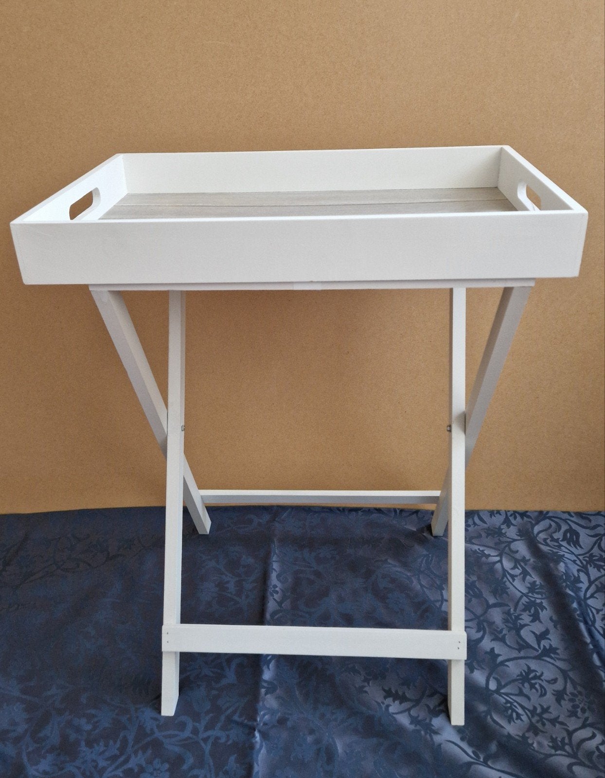 Butlertray hout, Ophalen, Gebruikt, Met opstaande rand, Hout