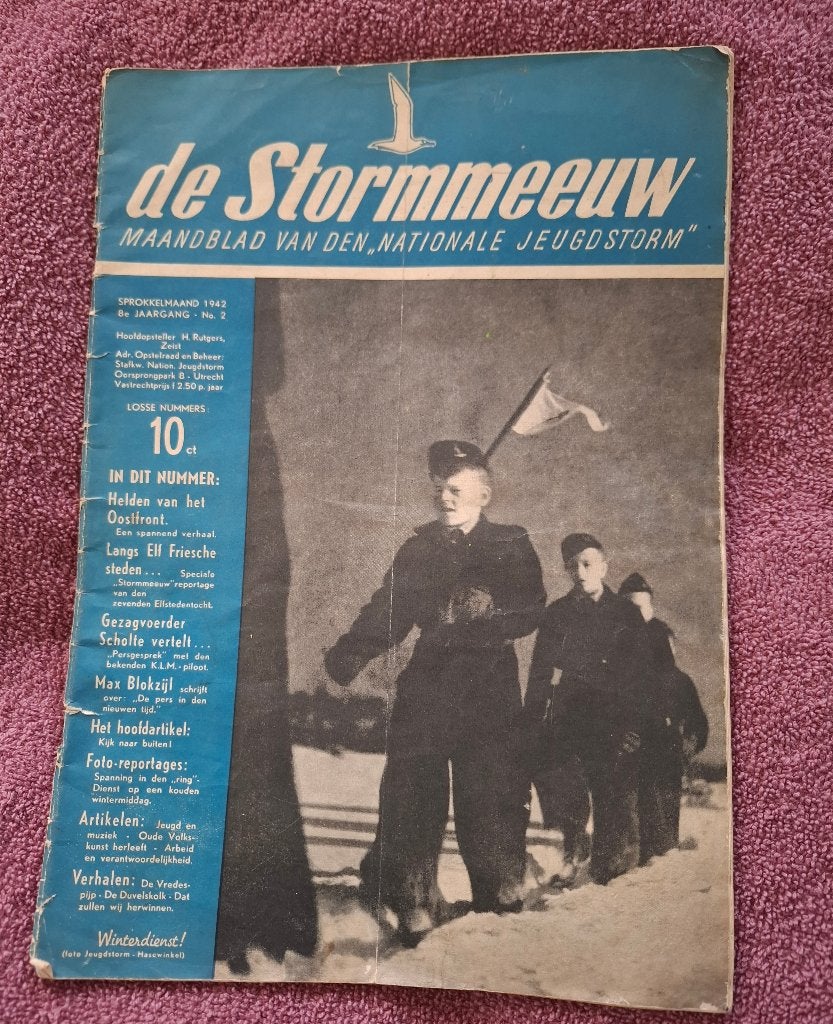 Boekje de Stormmeeuw., Verzamelen, Ophalen of Verzenden, Overige soorten, Nederland, Boek of Tijdschrift