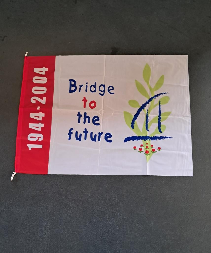 Vlag Bridge to the Future 1994-2004, Ophalen of Verzenden, Zo goed als nieuw