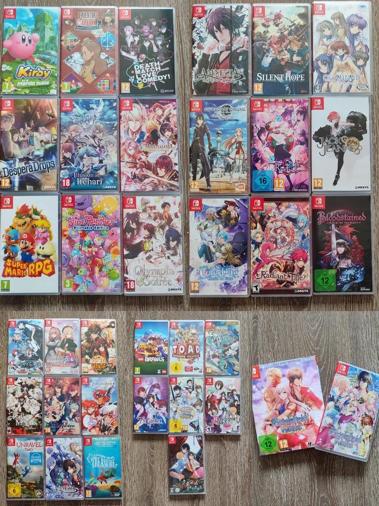 Nintendo Switch gamehoesjes - Zeldzaam & perfecte staat, Spelcomputers en Games, Games | Nintendo Switch, Ophalen of Verzenden