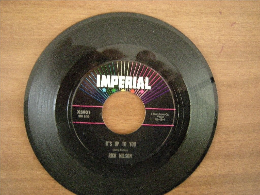 Rick Nelson (It's Up To You), 7 inch, Ophalen of Verzenden, Zo goed als nieuw, Pop