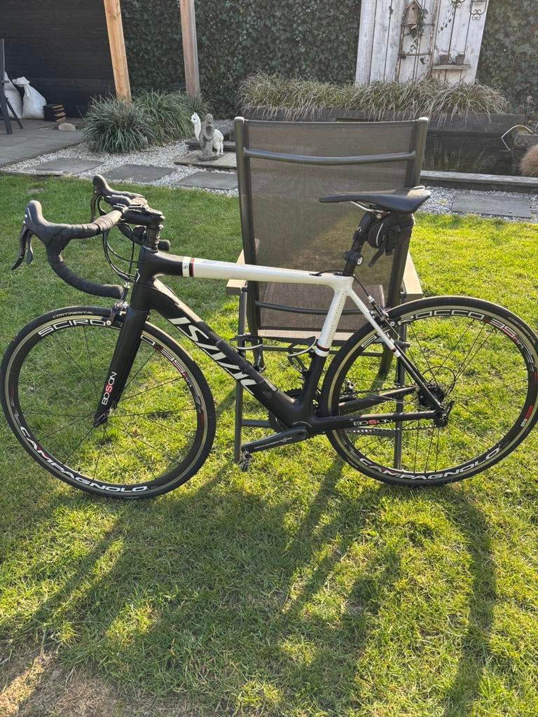 Isaac Boson racefiets maat S, Fietsen en Brommers, Fietsen | Racefietsen, 28 inch, Carbon, Heren, Zo goed als nieuw