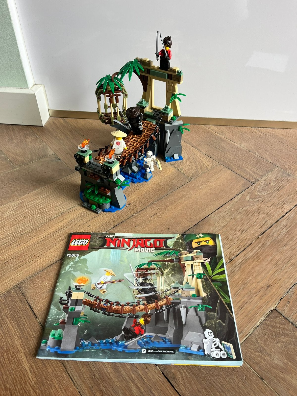 Lego ninjago movie 70608 masterfalls kai wu garmadon, Lego, Ophalen of Verzenden, Zo goed als nieuw, Ninjago