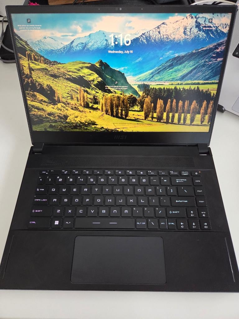 Gaming Laptop MSI GS66, Computers en Software, Windows Laptops, Ophalen, Gebruikt, Met videokaart, 2 tot 3 Ghz