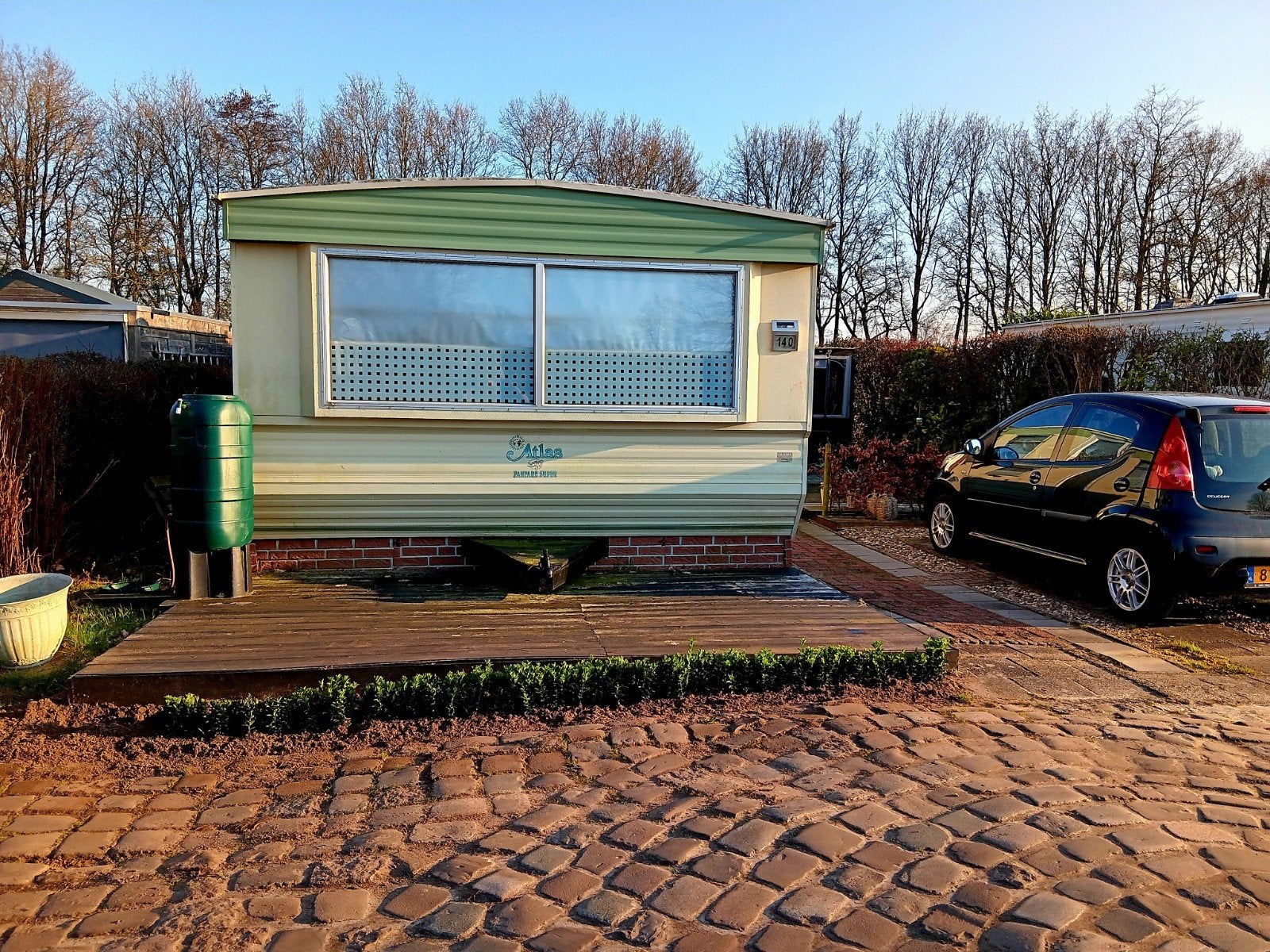 stacaravan. camping Veenmeer