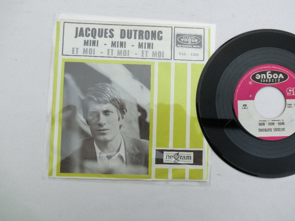 Jacques Dutronc MIni Mini Mini, Ophalen of Verzenden, Zo goed als nieuw, 7 inch, Pop