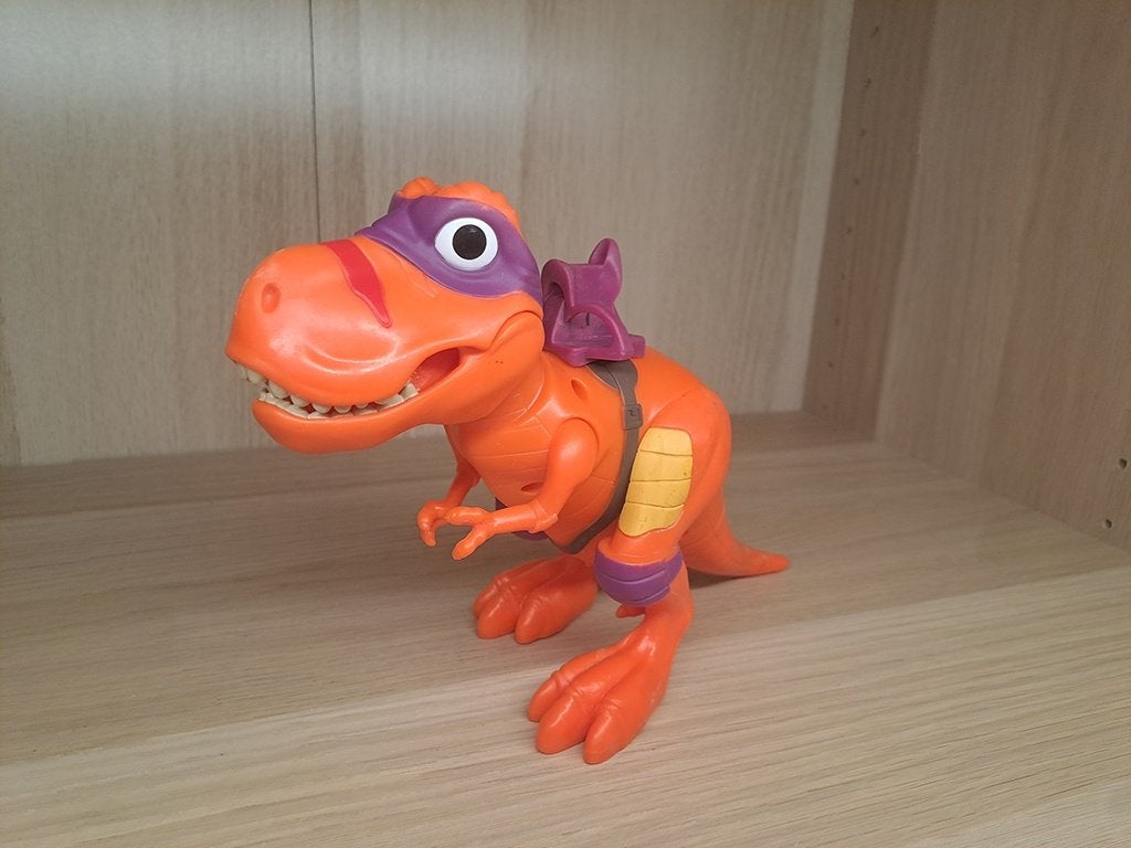 Nickelodeon TMNT half shell heroes Tyrannosaurus Rex, Ophalen of Verzenden, Zo goed als nieuw