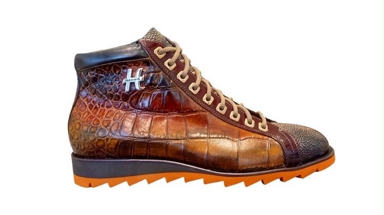 Exclusieve Harris Firenze heren boots - Maat 42, Kleding | Heren, Ophalen of Verzenden, Zo goed als nieuw, Bruin, Boots