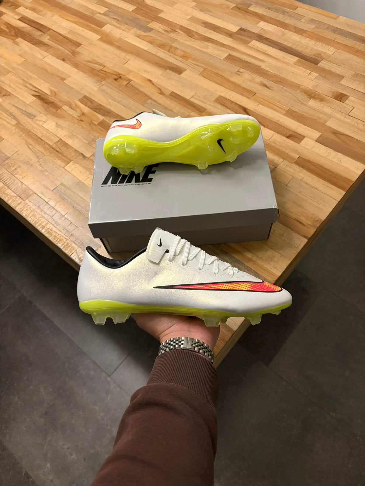 Nike Mercurial Vapor 10 FG Maat 39,41,44, Ophalen of Verzenden, Zo goed als nieuw, Shirt