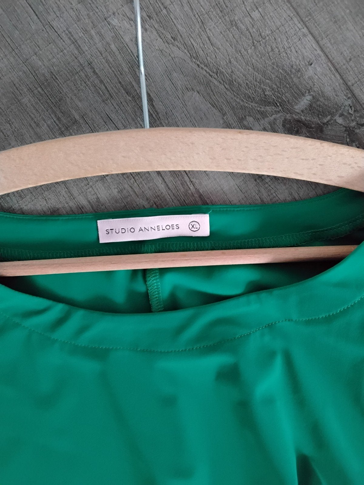 Studio Anneloes jurk groen maat XL, Kleding | Dames, Jurken, Zo goed als nieuw, Maat 46/48 (XL) of groter, Groen, Knielengte, Ophalen of Verzenden