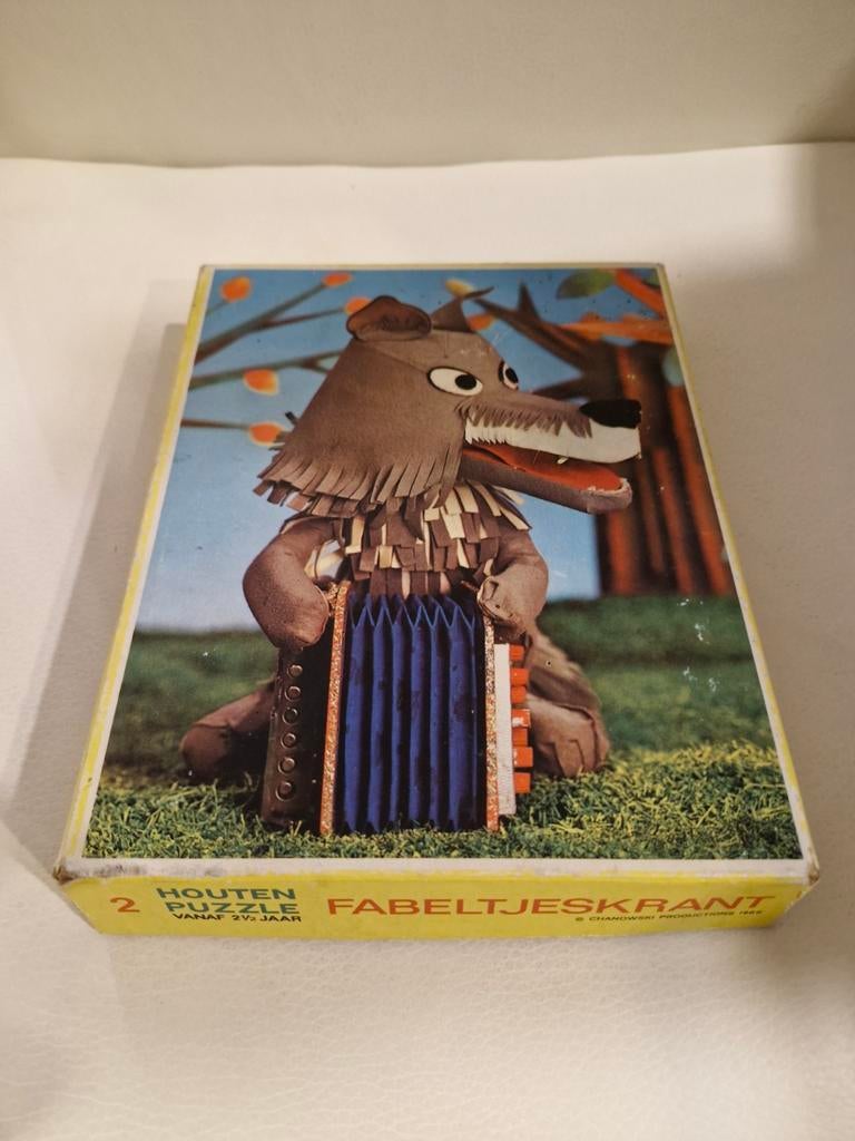 Houten puzzel Fabeltjeskrant, Ophalen of Verzenden, 10 tot 50 stukjes