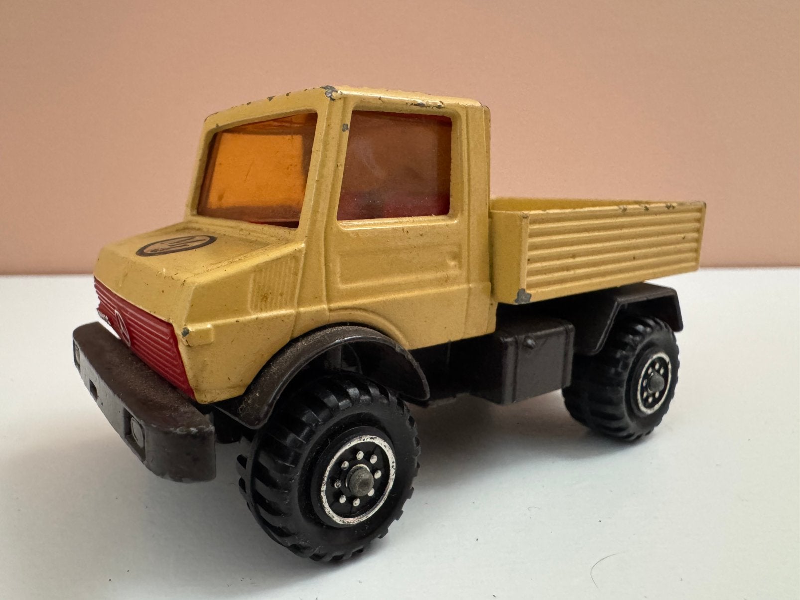 Matchbox - Superkings K-30 Mercedes Benz Unimog, Ophalen of Verzenden, Gebruikt, Bus of Vrachtwagen, Matchbox