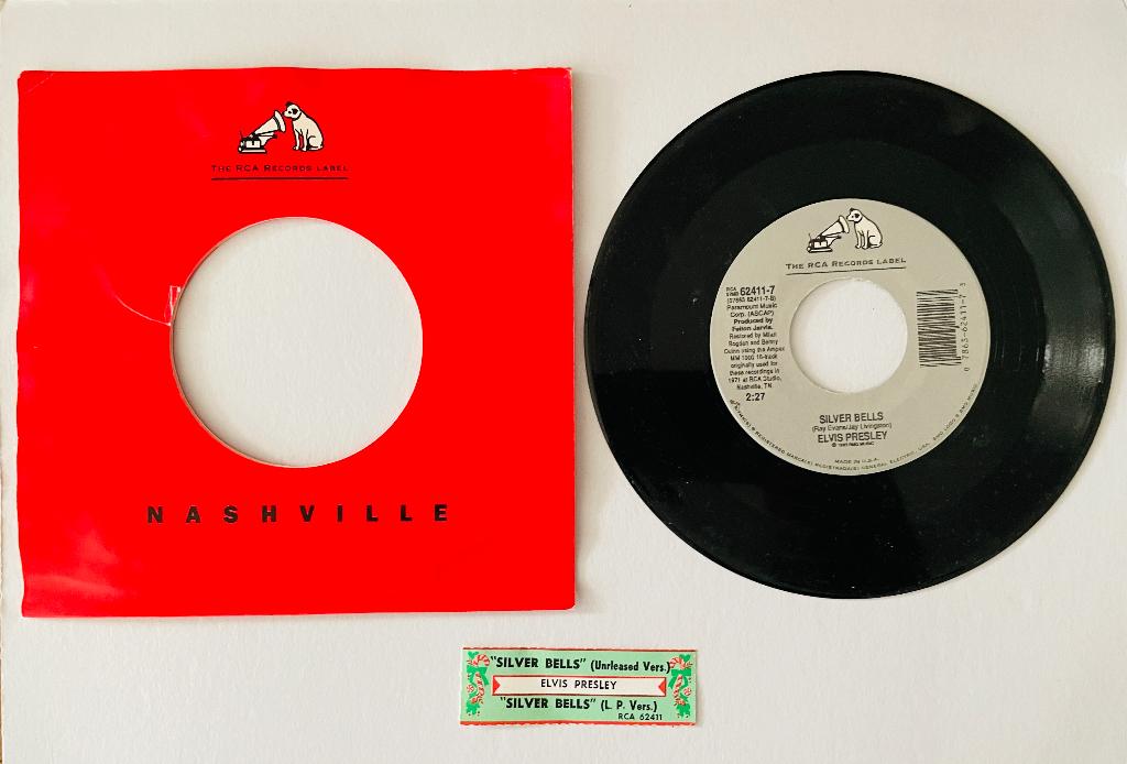 Elvis - Sliver Bells / Sliver Bells - Single - USA 1983, Gebruikt, Verzenden, 7 inch, Pop