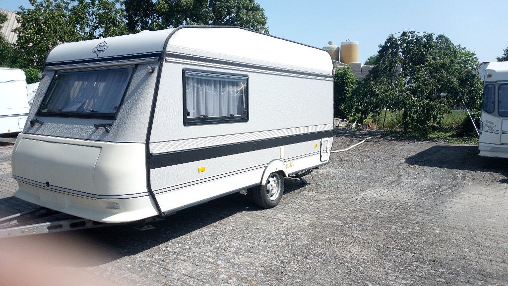 Hobby 420 , caravan (1990), Ophalen, Gebruikt