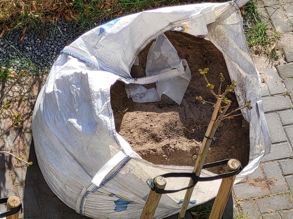 Gratis big bag grond, Ophalen, Gebruikt