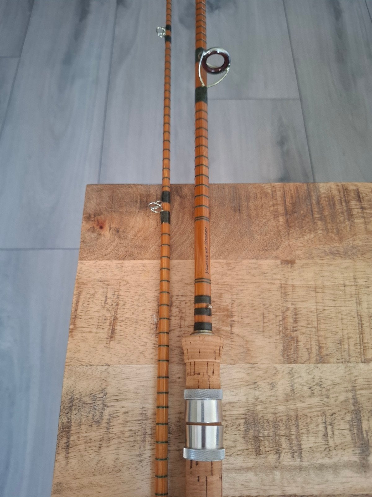 YOUNGS OF HARROW splitcane penhengel carp, Watersport en Boten, Ophalen of Verzenden, Zo goed als nieuw, Werphengel