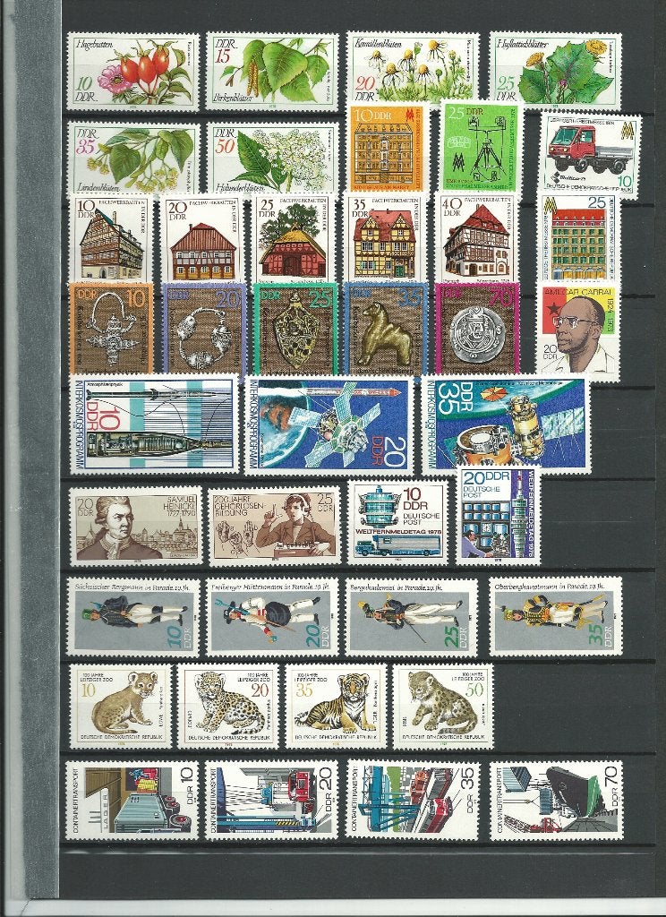 DDR, jaargang 1978, helemaal kompleet, Postfris., Ophalen of Verzenden, DDR, Postfris