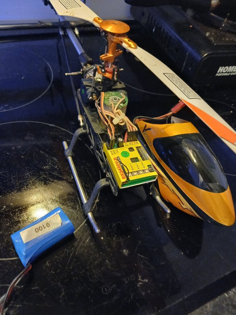 Walkera v200 helicopter, Hobby en Vrije tijd, Ophalen of Verzenden, Gebruikt, Elektro, Helikopter