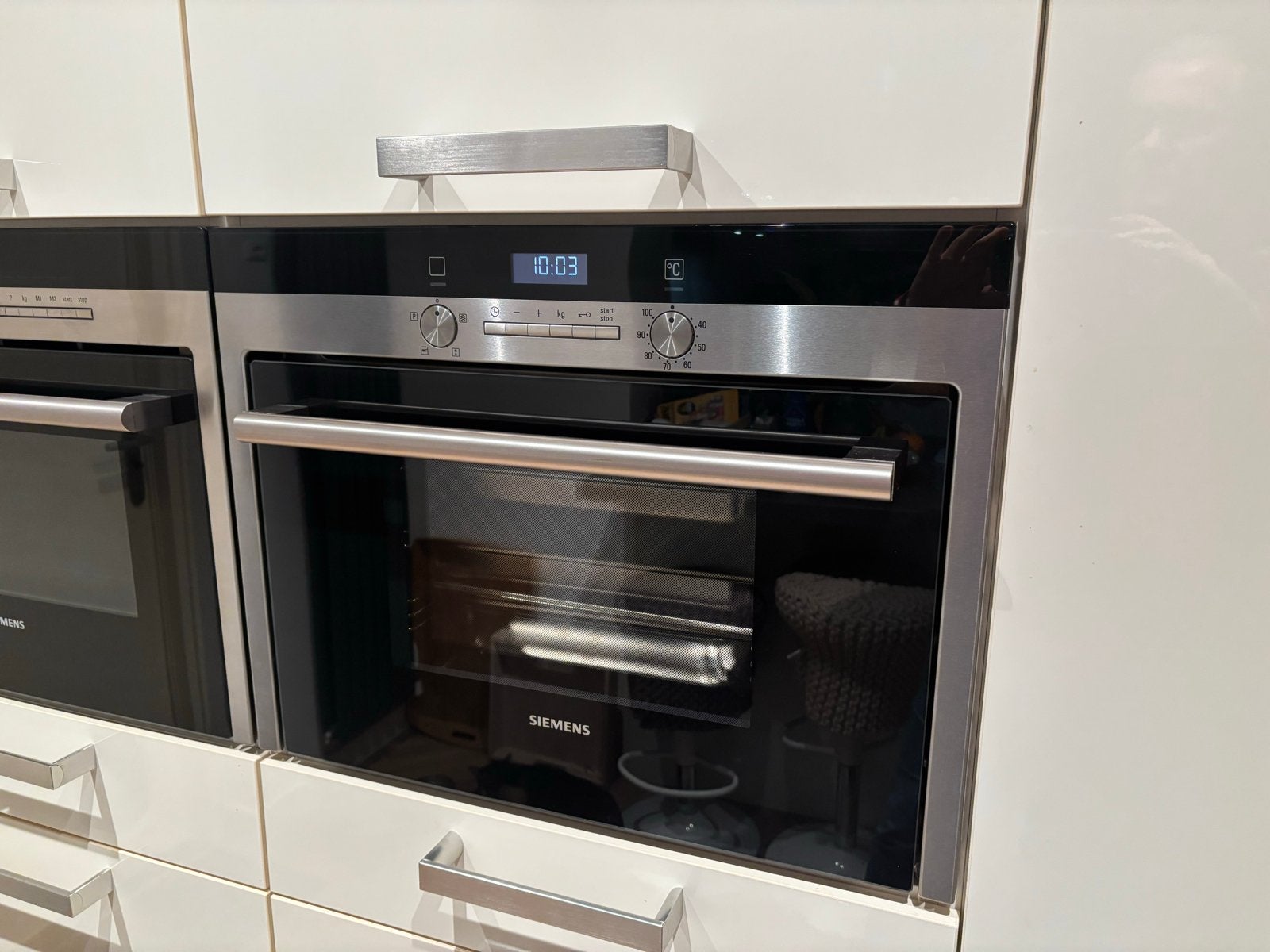 Siemens Inbouw Stoomoven - Zo goed als nieuw, Ophalen, 45 tot 50 cm, Siemens, Inbouw