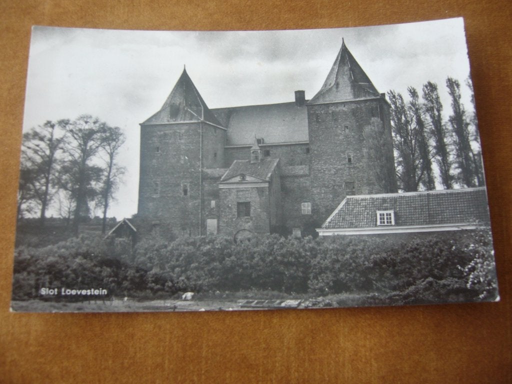 ZALT BOMMEL  =  SLOT LOEVESTEIN, Ophalen of Verzenden, 1940 tot 1960, Gelopen, Gelderland