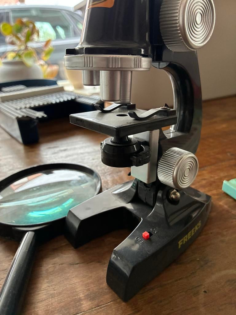 Freek Vonk Onderzoek Set - Microscoop en Vergrootglas, Kinderen en Baby's, Speelgoed | Educatief en Creatief, Ophalen of Verzenden