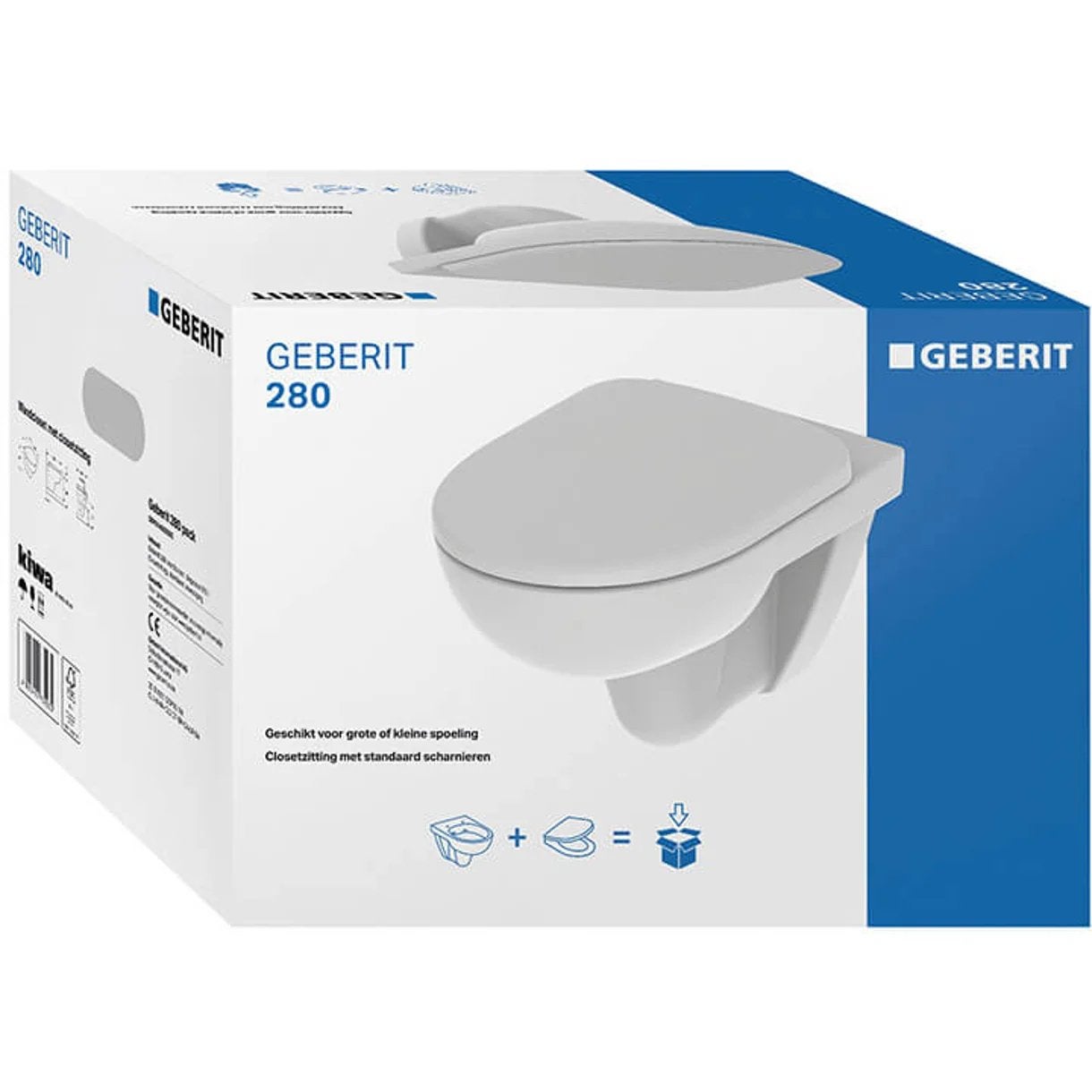 Diverse Geberit wandcloset, Ophalen, Nieuw, Toilet