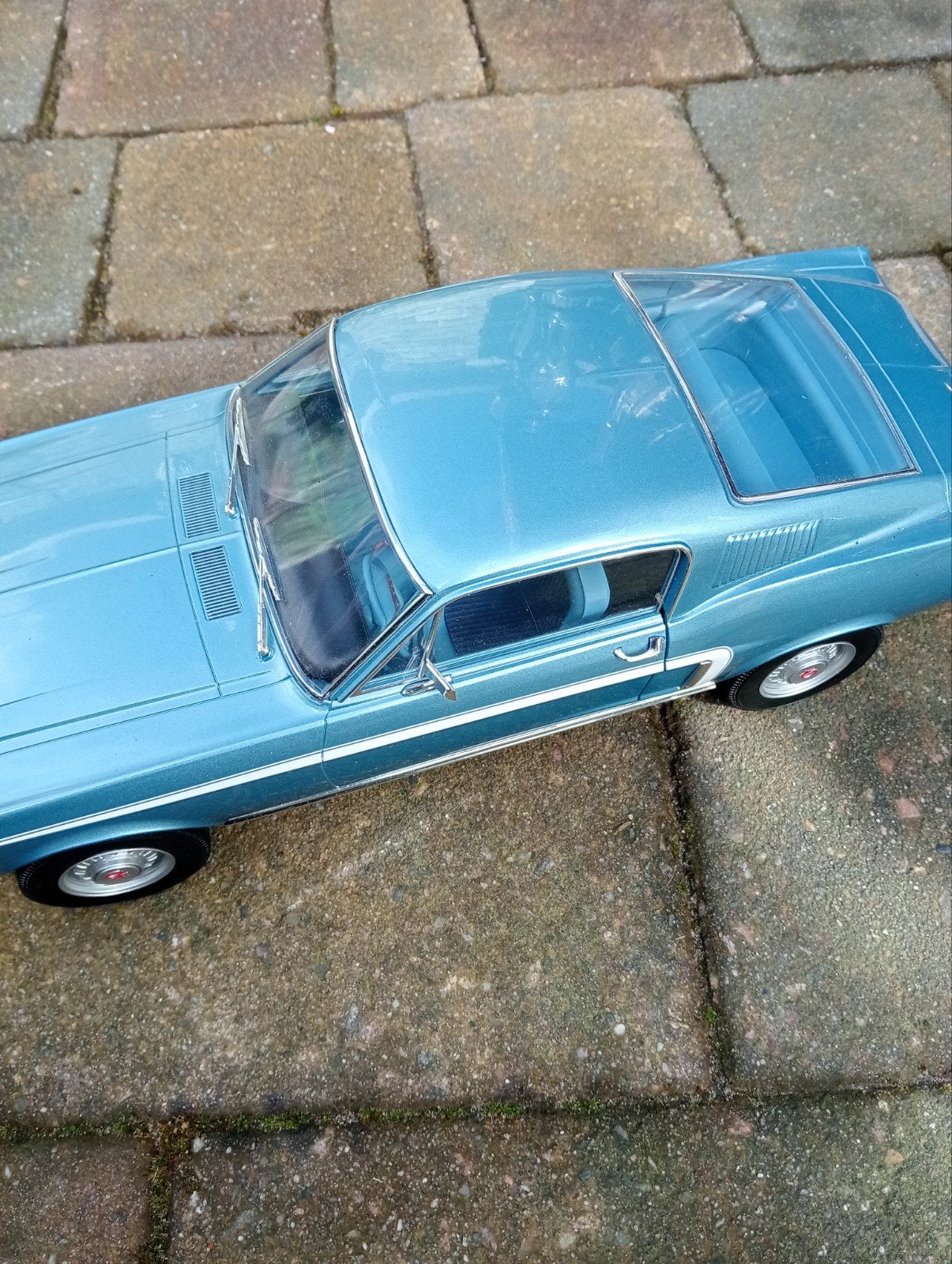 Ford Mustang 1968 1:12 oplage 219/500, Ophalen of Verzenden, Zo goed als nieuw, Auto