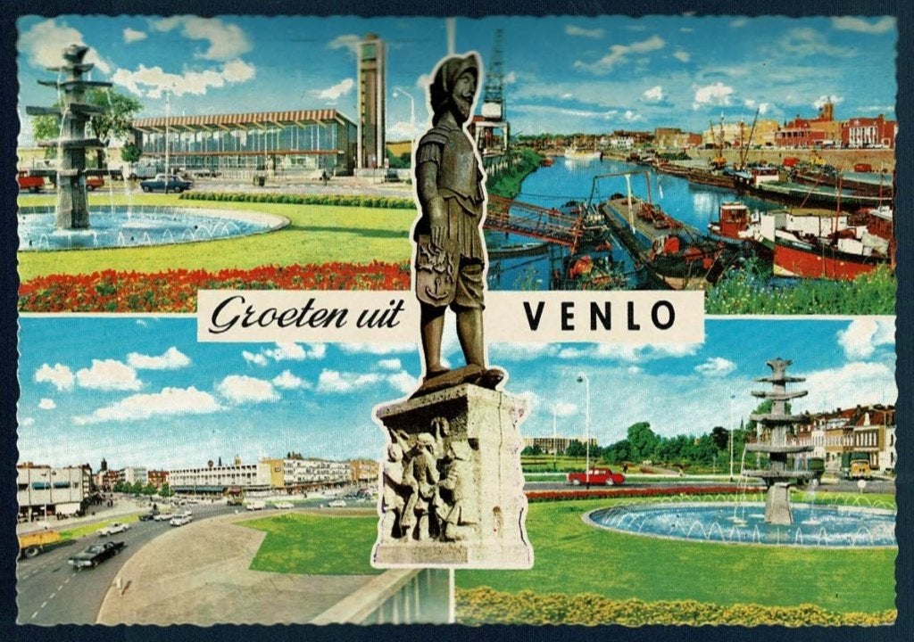 Venlo : Groeten uit Venlo, Verzenden, 1960 tot 1980, Gelopen, Limburg