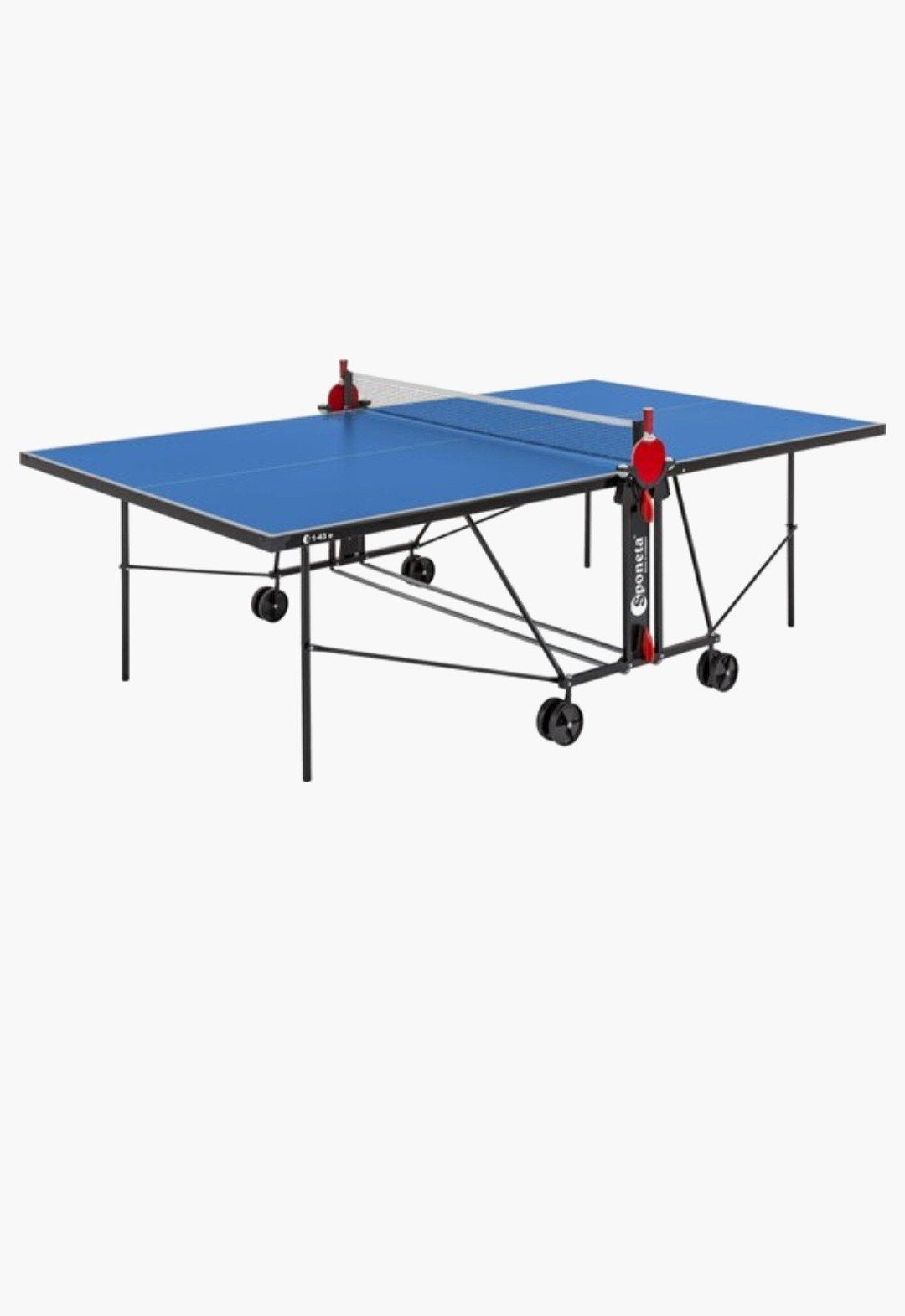 Tafeltennistafel, Ophalen, Tafel Outdoor, Zo goed als nieuw, Verrijdbaar