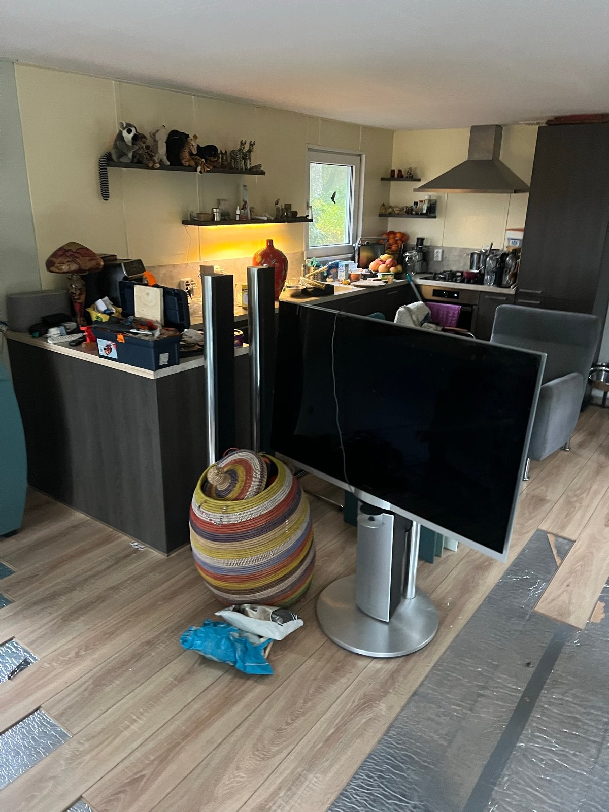 Beovision 7 TV met afstandsbediening, 45 inch, Gebruikt, 50 Hz, LCD, 100 cm of meer