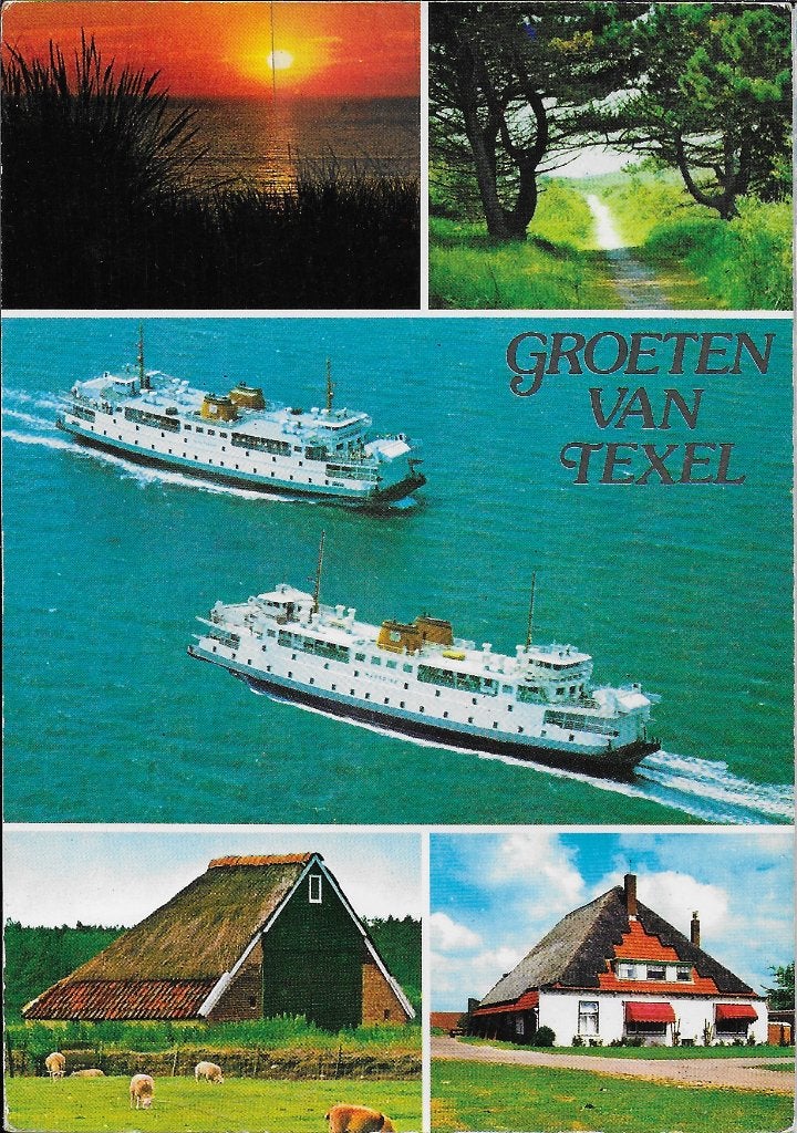 Hippolytushoef ongelopen ansichtkaart (6168 ), Ophalen of Verzenden, 1980 tot heden, Ongelopen