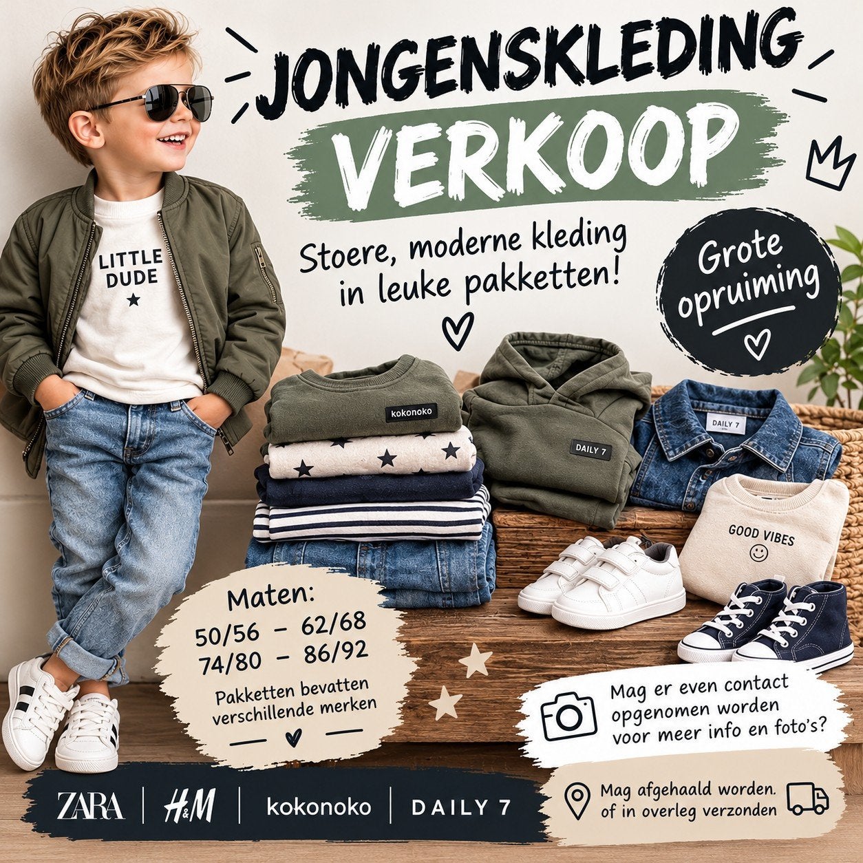 jongens kleding, Ophalen of Verzenden, Zo goed als nieuw, Maat 86