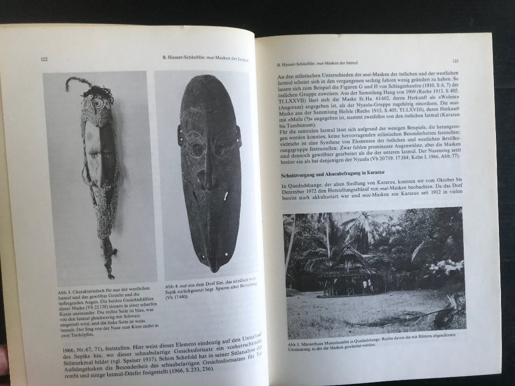 Mai-Masken der Iatmul, Papua New Guinea, Ophalen of Verzenden