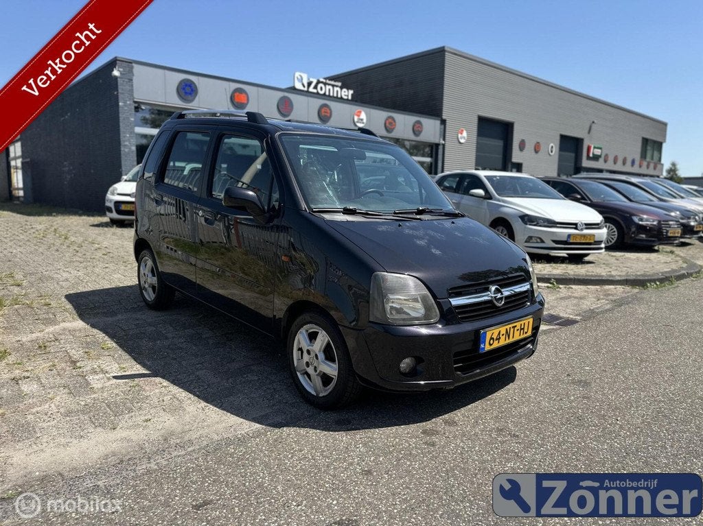 Opel Agila 1.2-16V Cosmo, Auto's, Opel, Bedrijf, Te koop, Agila, Airbags, Alarm, Elektrische buitenspiegels, Mistlampen, Startonderbreker
